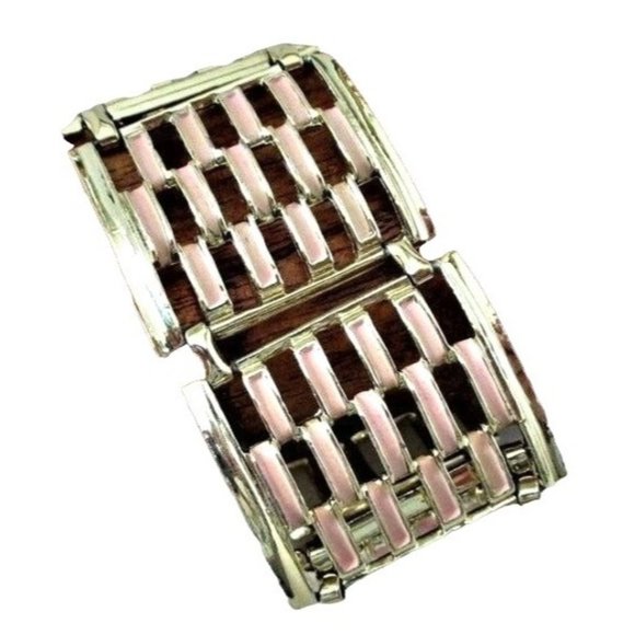 Vintage Wide Bracelet 1960's Mid-Century Jewelry - Picture 1 of 5